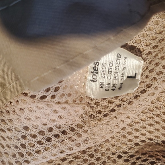 TOTES Men’s Vintage cap hat Sz L - Picture 5 of 6